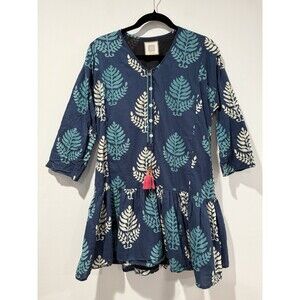 Alicia Bell Dress Women Medium Tropical Resort Vacation Travel Coastal Preppy